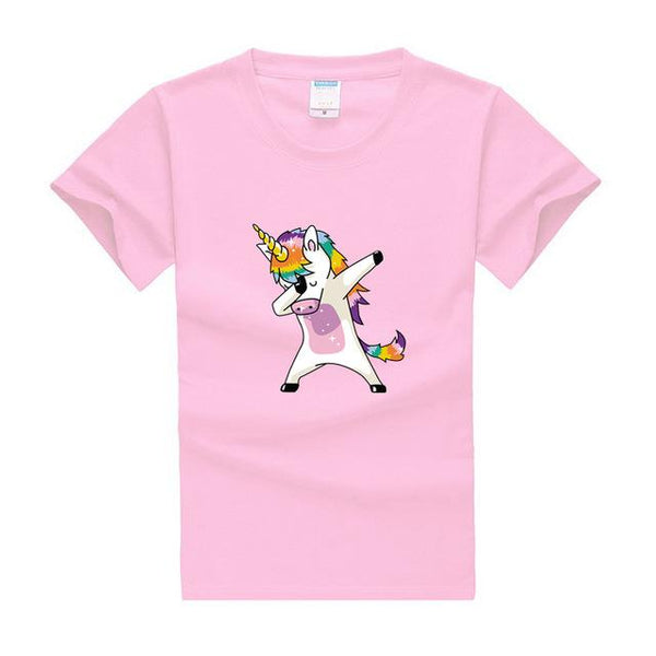 Multicolor Dabbing Unicorn Shirt